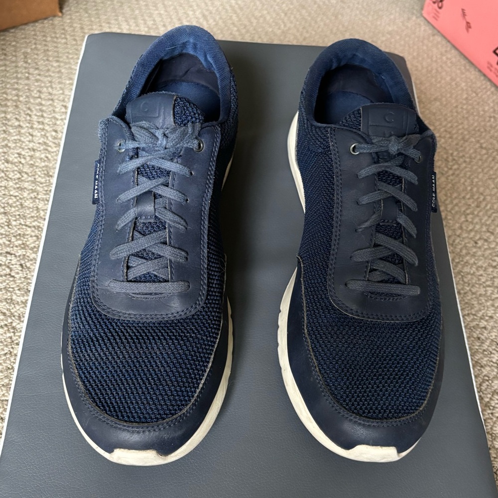 Cole Haan Blue Sneakers Sleek Minimalist Design